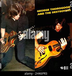 Vintage Vinyl Plattencover - Thorogood, George - und die Zerstörer - D - 1978 Stockfoto