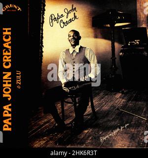 Vintage Vinyl-Plattencover - Papa John Creach - Playing My Fiddle for You - US - 1974 Stockfoto