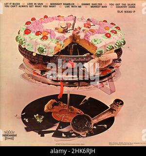 Vinylcover - 1969 - Rolling Stones - Let IT Bleed - D 01 Stockfoto