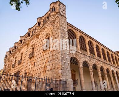 Palacio del Infantado oder palacio de los Duques del Infantado. Guadalajara. Castilla la Mancha. España Stockfoto