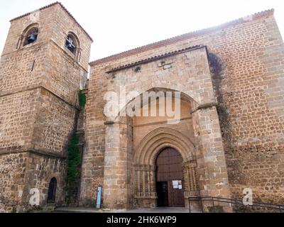 Iglesia de San Nicolás. Plasencia. Cáceres. Extremadura. España Stockfoto