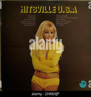 Vintage Vinyl Plattencover - Compilation - Hitsville USA Stockfoto