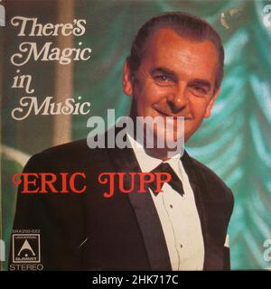 Vintage Vinyl-Plattencover - Eric Jupp - There's Magic in Music Stockfoto