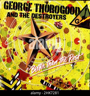 Vinylcover - Thorogood, George - besser als der Rest - D - 1979 Stockfoto