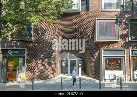 Neubau Bricks, Postgewerbehof, Hauptstraße, Schöneberg, Tempelhof-Schöneberg, Berlin, Deutschland Stockfoto