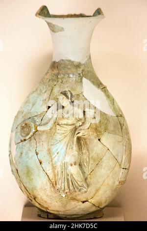 Vase, Archäologisches Museum, Antalya, Türkei, Antalya, Türkei Stockfoto