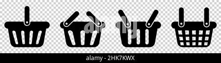 Warenkorbsymbol. Symbol für Ihr Website-Design, Logo, App, UI. Vektorgrafik, EPS10 Stock Vektor