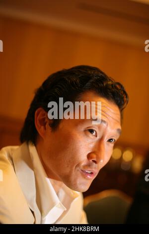 ISTANBUL, TÜRKEI - 17. JUNI: Der berühmte amerikanische Schauspieler Daniel DAE Kim am 17. Juni 2010 in Istanbul, Türkei. Er ist bekannt dafür, Jin-Soo Kwon in der Fernsehserie Lost zu spielen und wurde in Südkorea geboren. Stockfoto