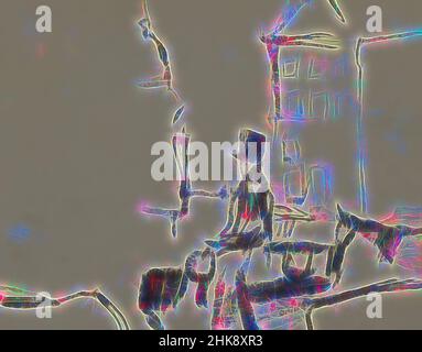 Inspiriert von Coach vor dem Königspalast am Dam-Platz in Amsterdam, Niederlande, neu gestaltet von Artotop. Klassische Kunst neu erfunden mit einem modernen Twist. Design von warmen fröhlichen Leuchten der Helligkeit und Lichtstrahl Strahlkraft. Fotografie inspiriert von Surrealismus und Futurismus, umarmt dynamische Energie der modernen Technologie, Bewegung, Geschwindigkeit und Kultur zu revolutionieren Stockfoto