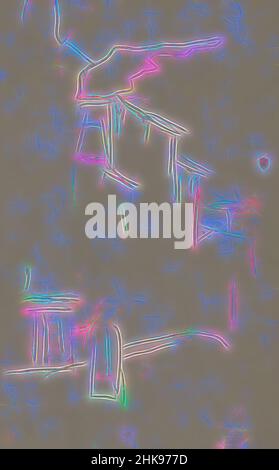 Inspiriert von View of a Street in Amsterdam, Niederlande, neu gestaltet von Artotop. Klassische Kunst neu erfunden mit einem modernen Twist. Design von warmen fröhlichen Leuchten der Helligkeit und Lichtstrahl Strahlkraft. Fotografie inspiriert von Surrealismus und Futurismus, umarmt dynamische Energie der modernen Technologie, Bewegung, Geschwindigkeit und Kultur zu revolutionieren Stockfoto