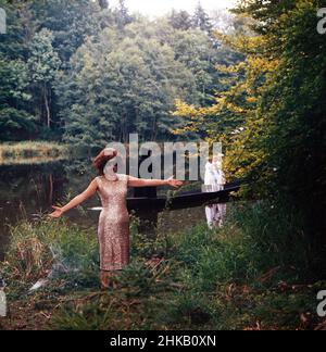 Bananas, Comedy- und Muskshow, Sendereihe, Deutschland 1981 - 1984, Gaststar: Nina Hagen Stockfoto