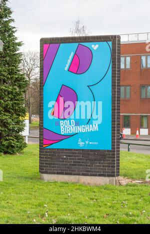 Bau des Alexander-Stadions in Perry Barr, Birmingham für die Birmingham Commonwealth Games 2022 Stockfoto