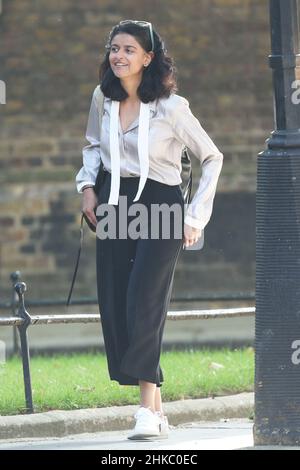 Aktenfoto vom 16/6/2020 von Munira Mirza, Direktorin der Number 10 Policy Unit, der Berichten zufolge zurückgetreten ist, nachdem Boris Johnson sich nicht für die Verwendung einer "currilous" Verleumdung von Jimmy Savile gegen Sir Keir Starmer entschuldigt hat. Ausgabedatum: Donnerstag, 3. Februar 2022. Stockfoto