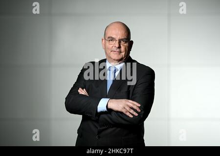 Berlin, Deutschland. 03rd. Februar 2022. Edgar Franke (SPD), Parlamentarischer Staatssekretär im Bundesministerium für Gesundheit. Kredit: Britta Pedersen/dpa-Zentralbild/dpa/Alamy Live Nachrichten Stockfoto