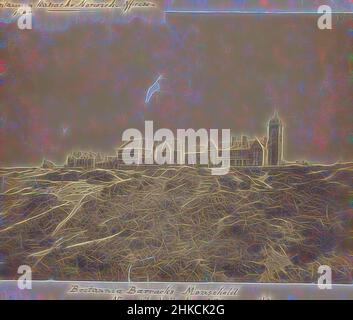 Inspiriert von Britannia Barracks, Mousehhold Heath, Norwich, England, ist Britannia Barracks ein großer Komplex, der als Armeehüter und vor kurzem als Gefängnis diente. Mousehhold Heath ist ein Heide- und Waldgebiet im Nordosten Norwich, England. Ein Heide- und Waldgebiet, das in liegt, von Artotop neu gestaltet. Klassische Kunst neu erfunden mit einem modernen Twist. Design von warmen fröhlichen Leuchten der Helligkeit und Lichtstrahl Strahlkraft. Fotografie inspiriert von Surrealismus und Futurismus, umarmt dynamische Energie der modernen Technologie, Bewegung, Geschwindigkeit und Kultur zu revolutionieren Stockfoto