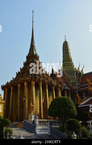 Thailand, Bangkok - nur ein Teil von Wat Pra Khaeo und Grand Palace Stockfoto