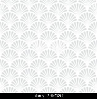 Nahtloses Retro-Muster Im Art Déco-Stil. Abstrakter Vektorhintergrund. Stock Vektor