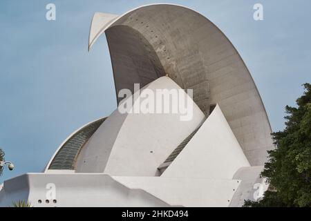 Konzerthalle Auditorio de Tenerfe,Santa Cruz de Tenerfe, Teneriffa, Kanarische Inseln, Spanien Stockfoto