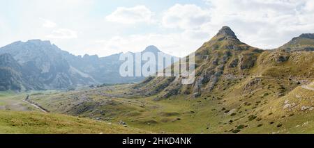 Sattel Pass im Durmitor National Park Stockfoto