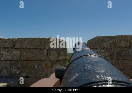 Fortaleza Santa Tereza ist eine militärische Festung an der Nordküste Uruguays nahe der Grenze zu Brasilien, Südamerika Stockfoto