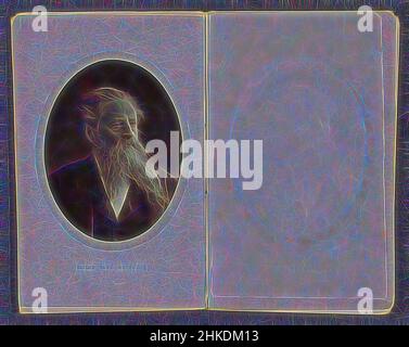 Inspiriert von Portrait eines unbekannten Mannes mit Bart, cliché sans retouche, P. Piquepé, c. 1871 - in oder vor 1881, Papier, Höhe 114 mm × Breite 86 mm, neu erfunden von Artotop. Klassische Kunst neu erfunden mit einem modernen Twist. Design von warmen fröhlichen Leuchten der Helligkeit und Lichtstrahl Strahlkraft. Fotografie inspiriert von Surrealismus und Futurismus, umarmt dynamische Energie der modernen Technologie, Bewegung, Geschwindigkeit und Kultur zu revolutionieren Stockfoto