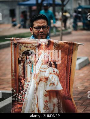 Pro Life Protest, Ecuador Stockfoto