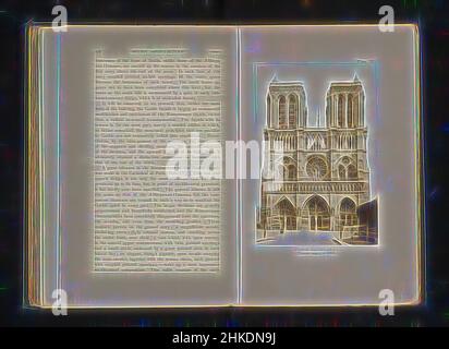 Inspiriert von Blick auf die Fassade von Notre-Dame in Paris, Pariser Kathedrale. façade begann 1205, Hersteller:, c. 1880 - in oder vor 1890, Papier, Höhe 149 mm × Breite 99 mm, neu erfunden von Artotop. Klassische Kunst neu erfunden mit einem modernen Twist. Design von warmen fröhlichen Leuchten der Helligkeit und Lichtstrahl Strahlkraft. Fotografie inspiriert von Surrealismus und Futurismus, umarmt dynamische Energie der modernen Technologie, Bewegung, Geschwindigkeit und Kultur zu revolutionieren Stockfoto