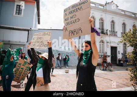 Pro Abtreibungsprotest, Ecuador