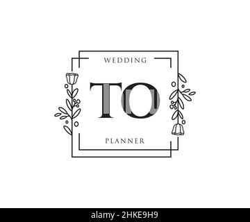 ZU femininem Logo. Verwendbar für Natur, Salon, Spa, Kosmetik und Beauty Logos. Flaches Vektor-Logo-Design-Template-Element. Stock Vektor