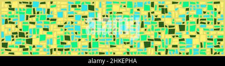 Abstrakt Offset Quads generative Kunst Hintergrund Kunst Illustration Stock Vektor