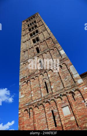 Pomposa, Abbatia Sanctae Mariae Pomposae, ehemalige Abtei des Benediktiner-Ordens an der Mündung des Po, Gemeinde Codigoro, Ferrara, Emilia-Romagna, I Stockfoto