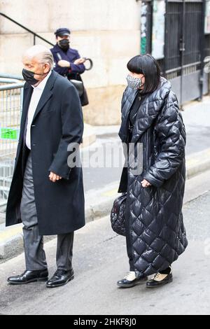 Paris, Frankreich. 04th. Februar 2022. Chantal Thomas Kredit: Abaca Press/Alamy Live News Stockfoto