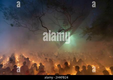 Rakher Upobash, Bardi Bangladesh Stockfoto