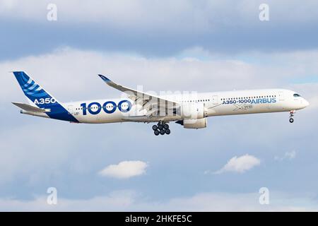 Airbus Industrie Airbus A350-1041 F-WMIL Stockfoto