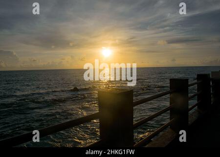 Meerblick, Port Blair, Andaman Stockfoto