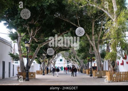 Haria, im Norden der Insel, Lanzarote Stockfoto