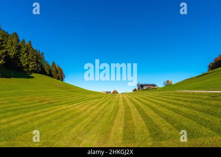 Berchtesgaden-Oberau, Oberau, Berchtesgaden, Oberbayern, Süddeutschland Stockfoto