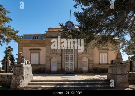 La Casita del Infante, eine der Residenzen der spanischen Königsfamilie. San Lorenzo del Escorial Stockfoto