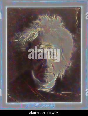 Inspiriert vom Portrait des Astronomen Sir John Herschel, J.F.W. Herschel, Julia Margaret Cameron, Kent, 1867, Papier, Albumendruck, Höhe 355 mm × Breite 279 mmhöhe 537 mm × Breite 434 mm, neu gestaltet von Artotop. Klassische Kunst neu erfunden mit einem modernen Twist. Design von warmen fröhlichen Leuchten der Helligkeit und Lichtstrahl Strahlkraft. Fotografie inspiriert von Surrealismus und Futurismus, umarmt dynamische Energie der modernen Technologie, Bewegung, Geschwindigkeit und Kultur zu revolutionieren Stockfoto