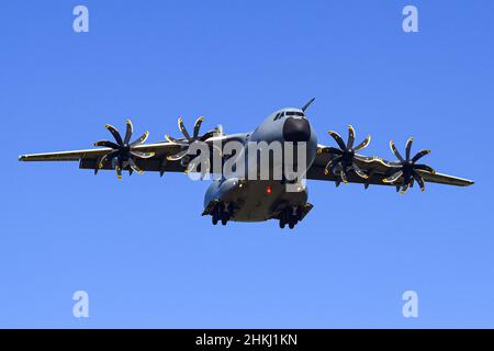 GAF Airbus der deutschen Luftwaffe A400M-180 54-14 Stockfoto