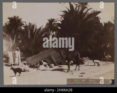 Kunst inspiriert von View from Site in Northern Africa or Syria, Albumen-Silberfoto, 19th Jahrhundert, 7 3/8 x 10 Zoll, 18,7 x 25,4 cm, Klassische Werke, die von Artotop mit einem Schuss Moderne modernisiert wurden. Formen, Farbe und Wert, auffällige visuelle Wirkung auf Kunst. Emotionen durch Freiheit von Kunstwerken auf zeitgemäße Weise. Eine zeitlose Botschaft, die eine wild kreative neue Richtung verfolgt. Künstler, die sich dem digitalen Medium zuwenden und die Artotop NFT erschaffen Stockfoto