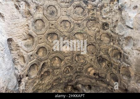 Uplistsikhe Höhlenkomplex, Denkmal der Felsarchitektur, Gori, Georgien Stockfoto