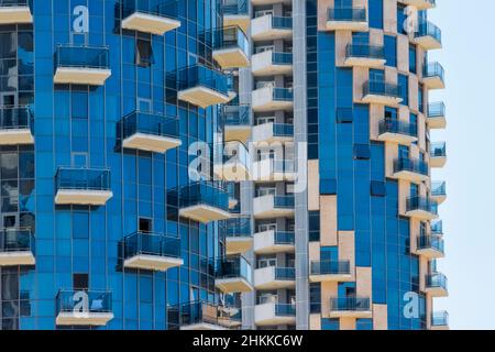 Modernes Apartmentgebäude, Batumi, Georgia Stockfoto