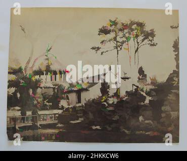 Kunst inspiriert von Tea Gardens, Albumen Silberfoto, Suchou, China, Ende 19th-Anfang 20th Jahrhundert, 6 5/16 x 8 Zoll, 16 x 20,3 cm, Klassische Werke von Artotop mit einem Schuss Moderne modernisiert. Formen, Farbe und Wert, auffällige visuelle Wirkung auf Kunst. Emotionen durch Freiheit von Kunstwerken auf zeitgemäße Weise. Eine zeitlose Botschaft, die eine wild kreative neue Richtung verfolgt. Künstler, die sich dem digitalen Medium zuwenden und die Artotop NFT erschaffen Stockfoto