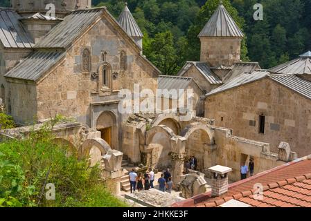 St. Astvatsatsatsin Kirche in Haghartsin Kloster Komplex, Dilijan, Tavush Provinz, Armenien Stockfoto