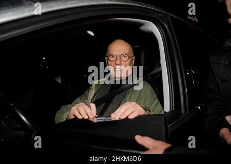 Wilfried Pucher bei der Ankunft zur TV-Sendung 'MDR um 4' im MDR-Studio. Leipzig, 15.06.2021 Stockfoto