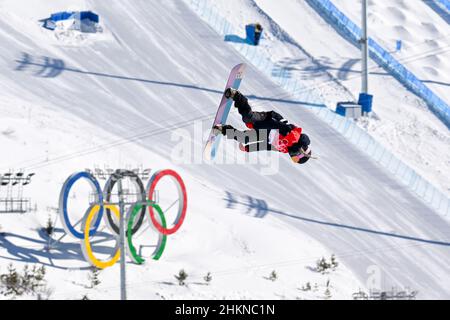 Peking, China. 05th. Februar 2022. Illustration während der Olympischen Winterspiele Peking 2022, Frauen-Snowboard-Slopestyle-Qualifikation am 5. Februar 2022 im Genting Snow Park in Zhangjiakou, Provinz Hebei, China - Foto: Osports/DPPI/LiveMedia Kredit: Unabhängige Fotoagentur/Alamy Live News Stockfoto