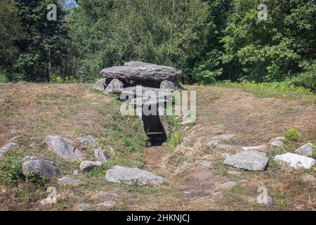 Prähistorische Dolmen in Galicien, Spanien Stockfoto