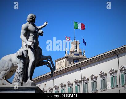 Piazza del Quirinale Stockfoto