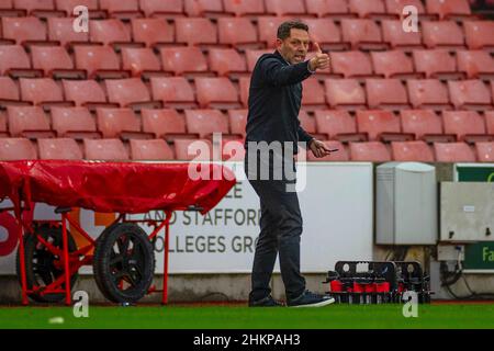 Stoke on Trent, Großbritannien. 05th Feb, 2022. In Stoke-on-Trent, Vereinigtes Königreich am 2/5/2022. (Foto von Mike Morese/News Images/Sipa USA) Quelle: SIPA USA/Alamy Live News Stockfoto